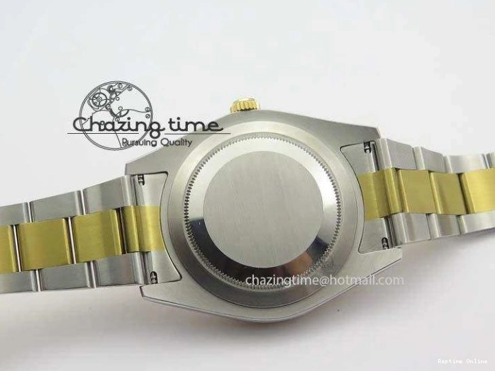 0213 AllSeason DateJust II 116333 SS YG 41mm EW Best Edition Black Dial Gold Roman Markers On SS Bracelet A 3826